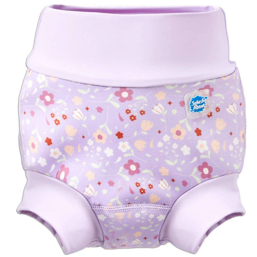 Schwimmwindel - Happy Nappy Duo, Lilac Spring (XXL, 2-3 Jahre)