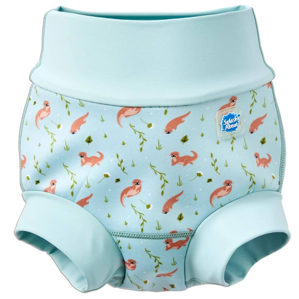 Happy Nappy DUO Schwimmwindel 12–24 Monate – Playful Otters (XL)