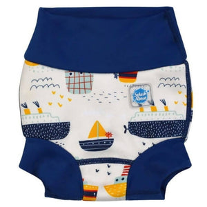 Happy Nappy DUO Schwimmwindel 6–12 Monate – Tug Boats (L)