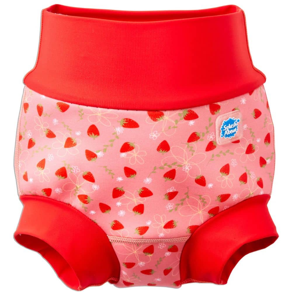 Happy Nappy DUO Schwimmwindel 12–24 Monate – Strawberry Field (XL)