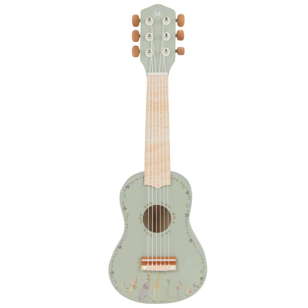 Holzgitarre – Safari Friends, grün