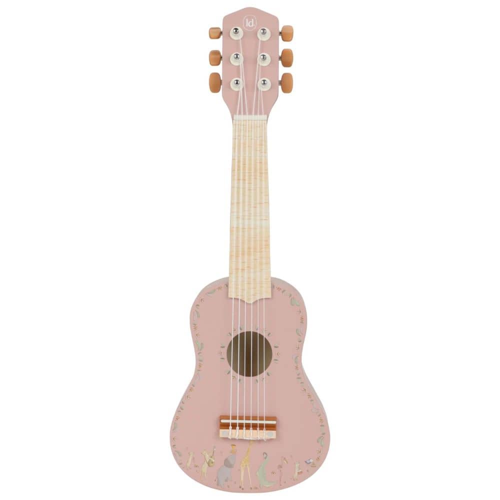 Holzgitarre – Safari Friends, rosa