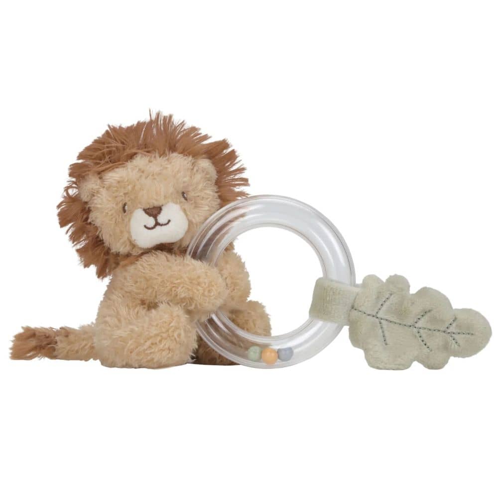 Baby-Rassel - Safari Friends Löwe (22,5 cm)
