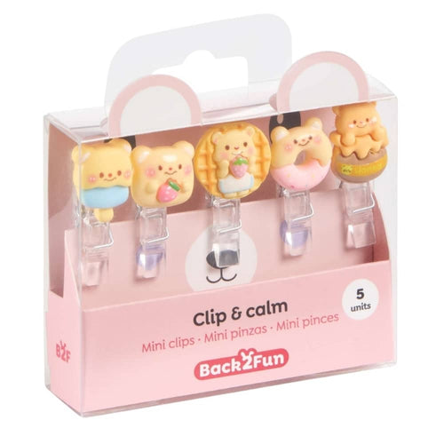 5er-Set Mini-Clips – Bären