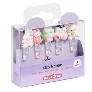 5er-Set Mini-Clips – Häschen