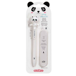 Kugelschreiber mit Ersatzminen  – Panda