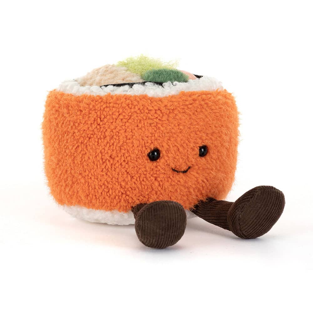 Kuscheltier - Plüsch-Sushi - California Roll, 9 cm