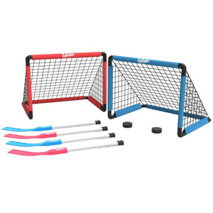 Outdoor-Hockeyset für 4 Personen - Hockey Set (inkl. 2 Tore, 4 Schläger, 2 Pucks)