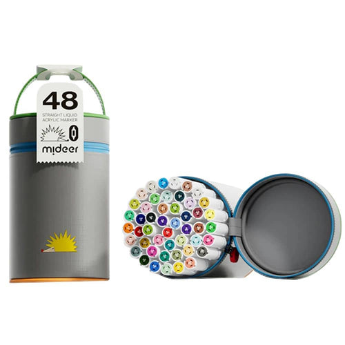Acrylmarker Set - Doppelspitze (48 Farben)