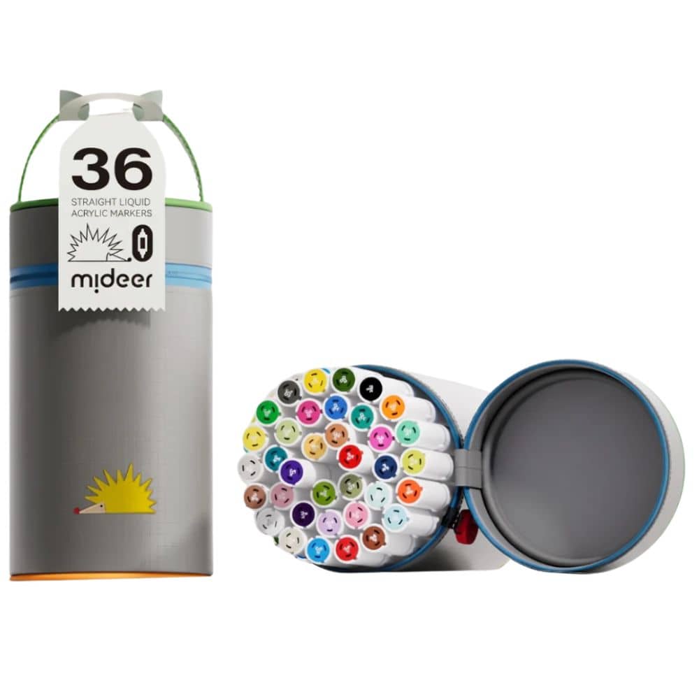 Acrylmarker Set - Doppelspitze (36 Farben)