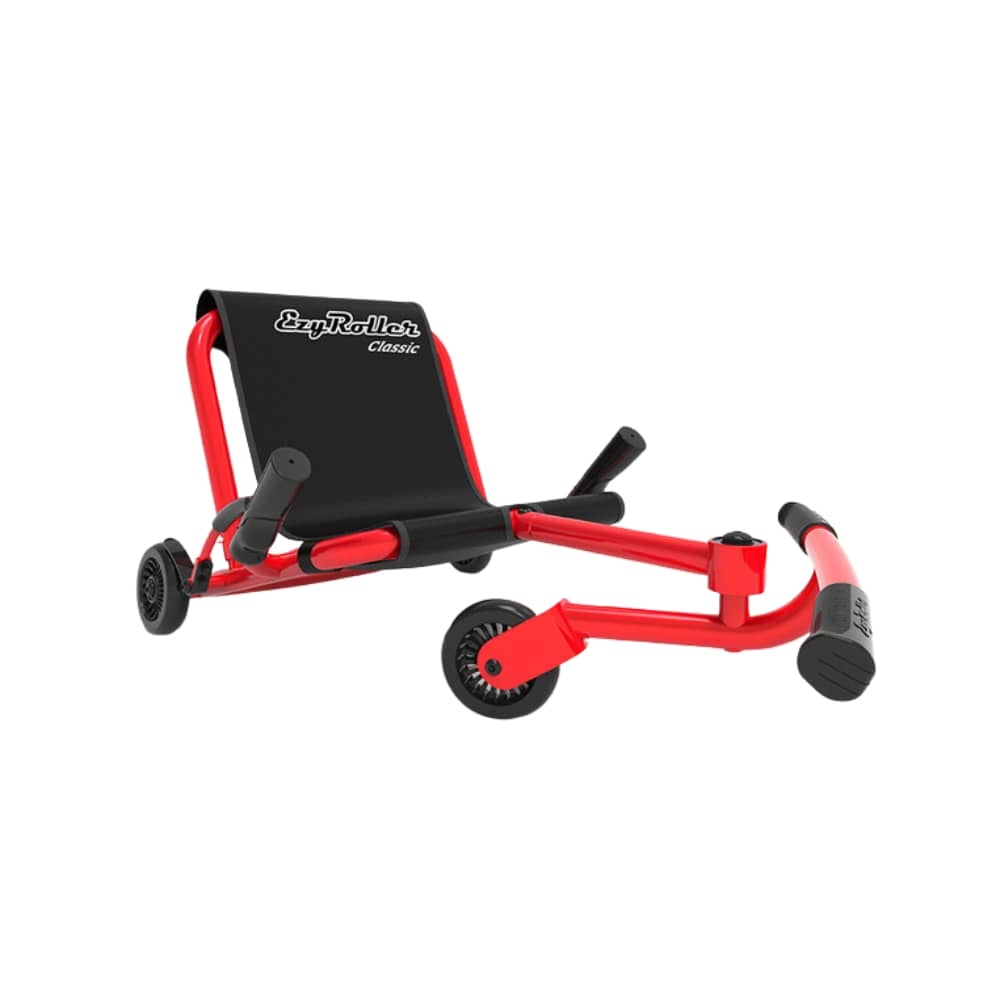 Kinderfahrzeug & Sitz-Gokart mit Beinantrieb - Classic Red (3-12 Jahre)