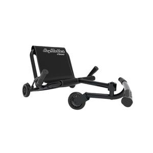 Kinderfahrzeug & Sitz-Gokart mit Beinantrieb - Classic Metal Black (3-12 Jahre)