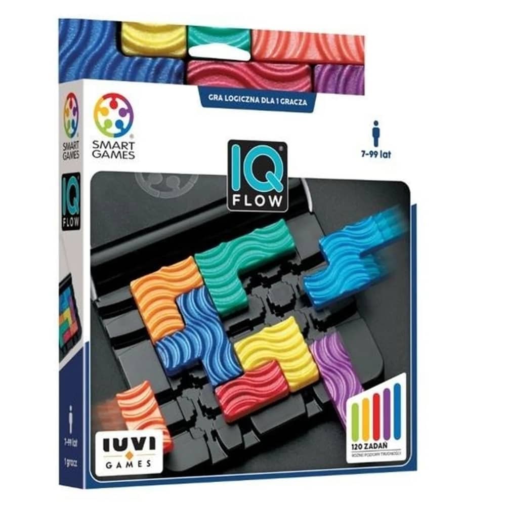 Denkspiel von Smart Games – IQ Flow (PL)