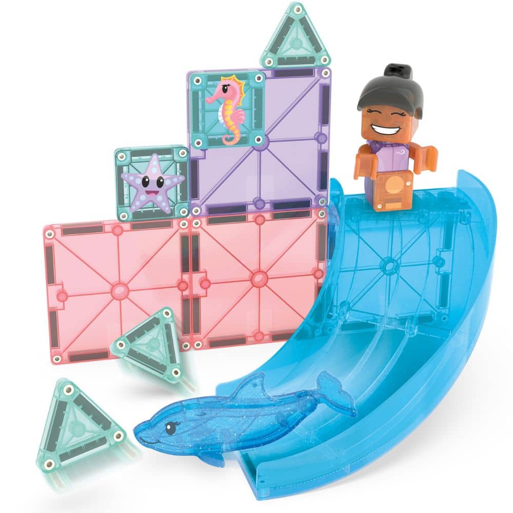 Magnetbausteine – Dolphin Bay, 13-teilig