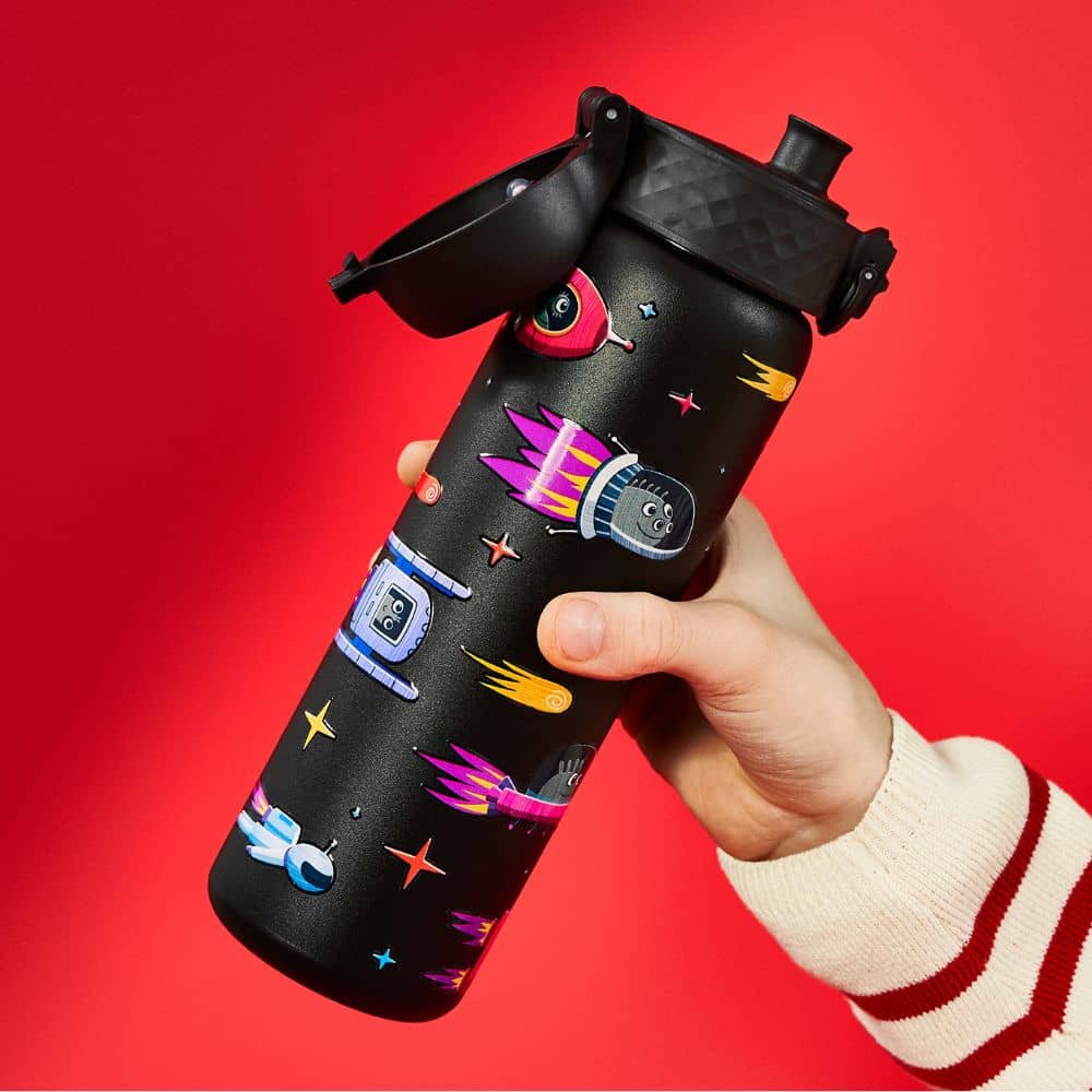Stahlflasche 600 ml ION8 - Spaceships