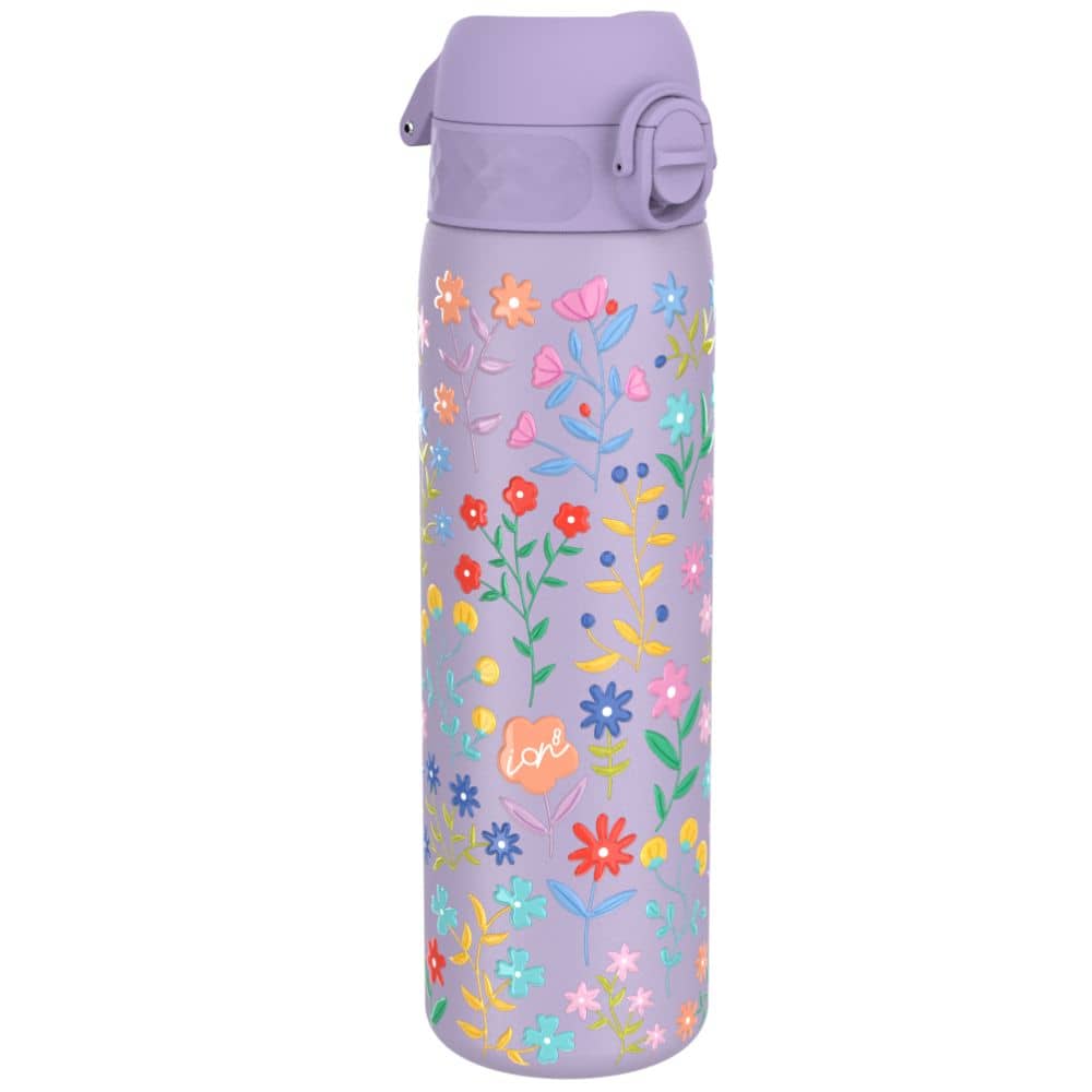 Stahlflasche 600 ml ION8 - Delicate Floral
