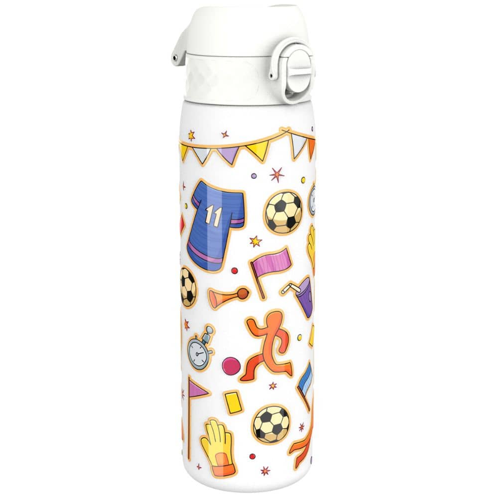 Stahlflasche 600 ml ION8 - Football