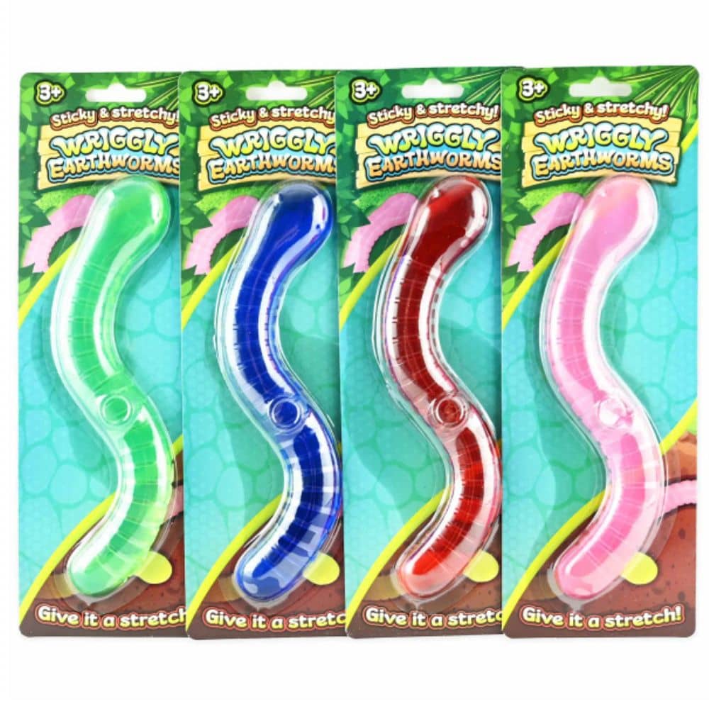 Stressball Fidget Toys – Regenwurm