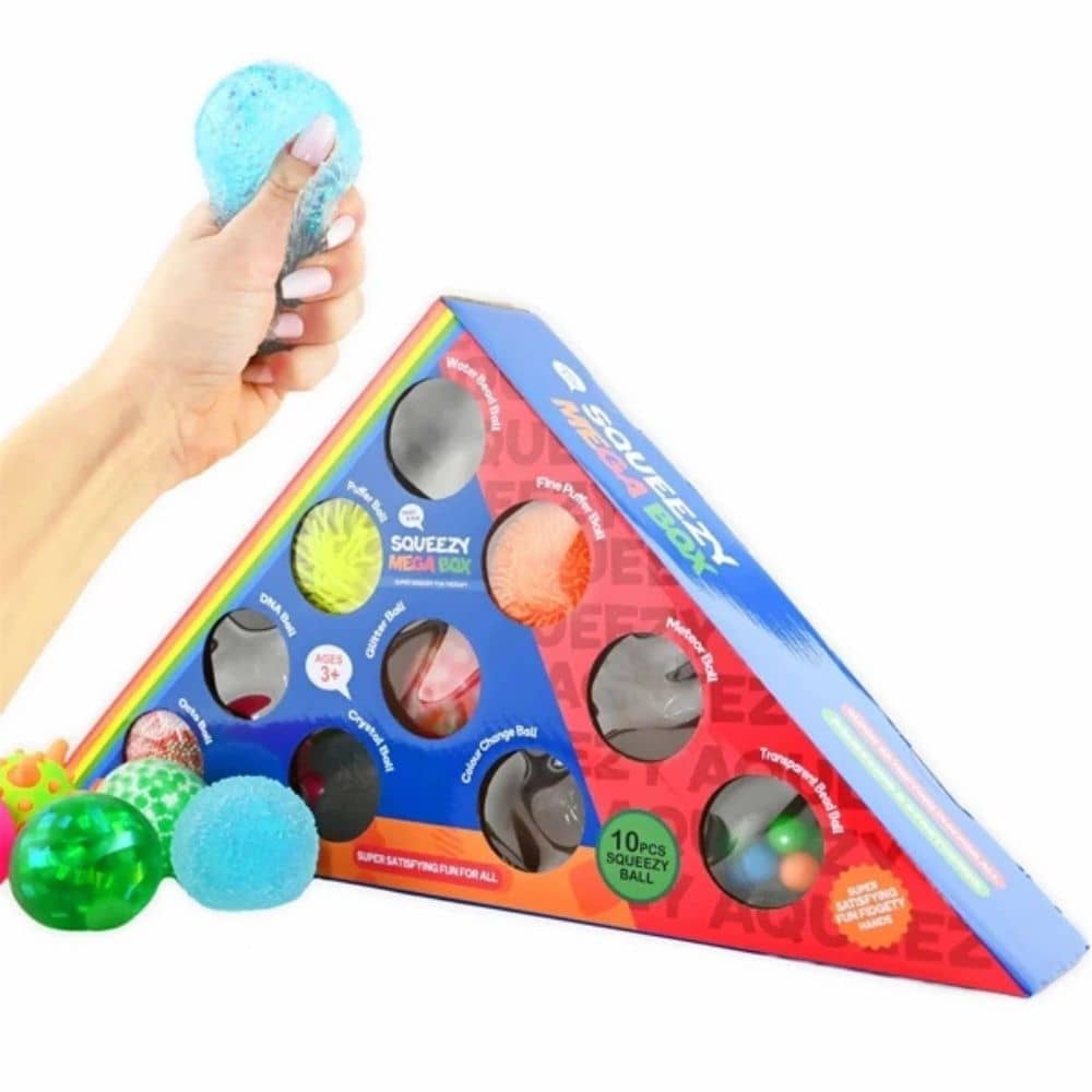 Stressball & Fidget Toys Set 10-tlg.