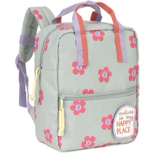 Kindergartenrucksack Mini eckig – Happy Trails Flower