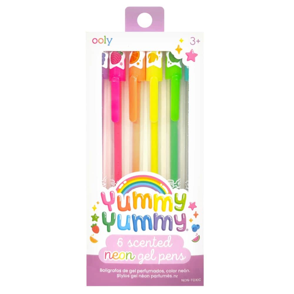 Duftende Gel-Stifte Yummy! – Neon, 6 Stück