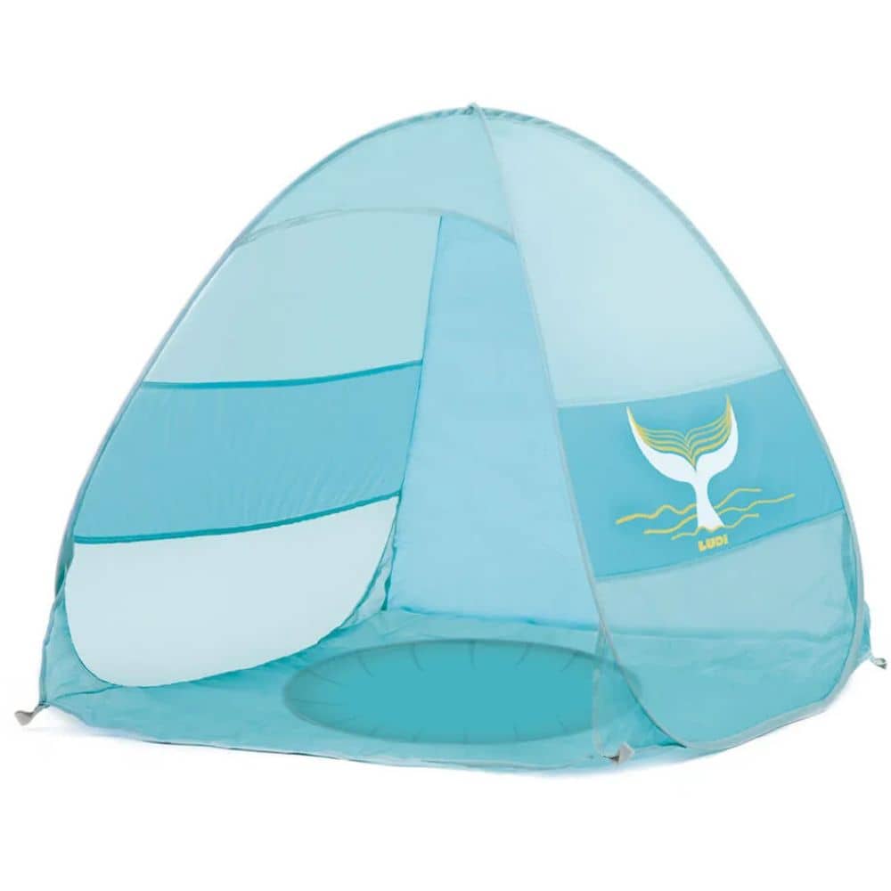 Pop-up-Strandzelt mit Planschbecken – UV50-Schutz