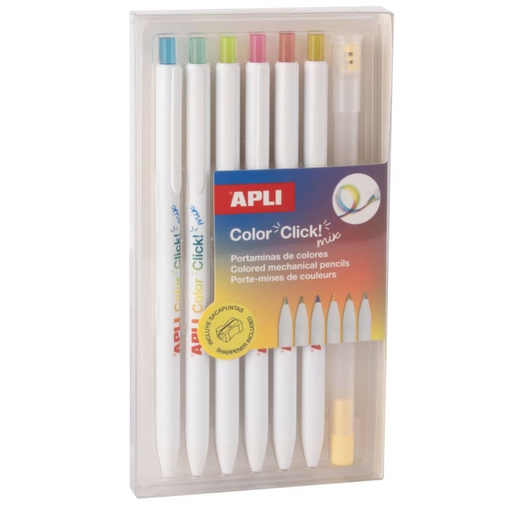 Buntstifte-Set – Color Click, 6 Stück