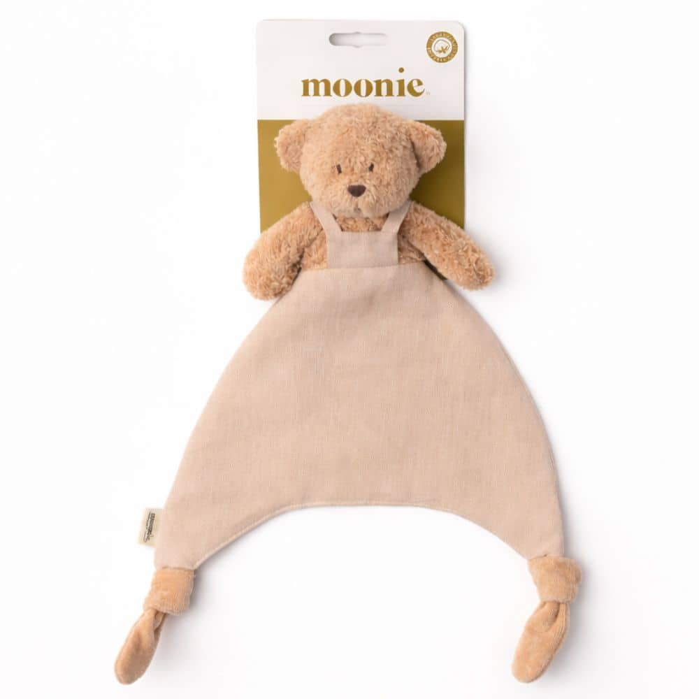 Kuscheltuch/Doudou – Bär, Cappuccino