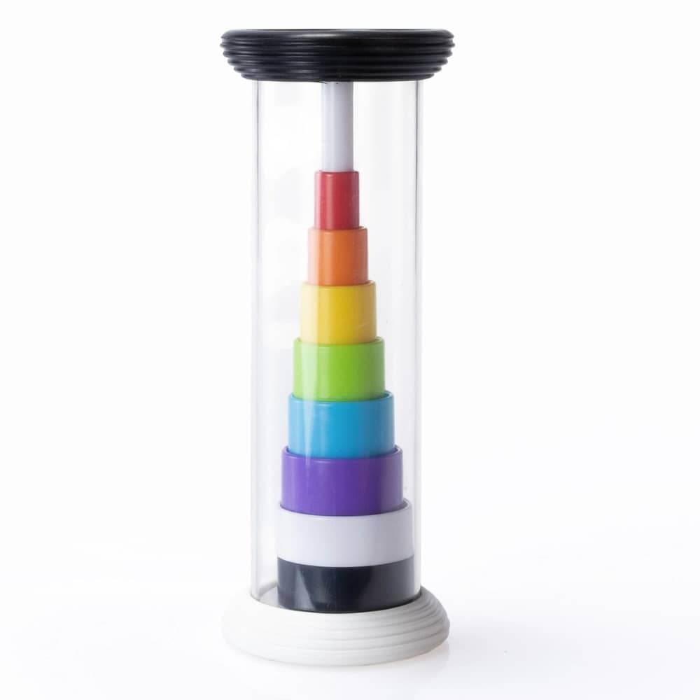 Regenbogen-Kontrast-Drehspielzeug – Flipty
