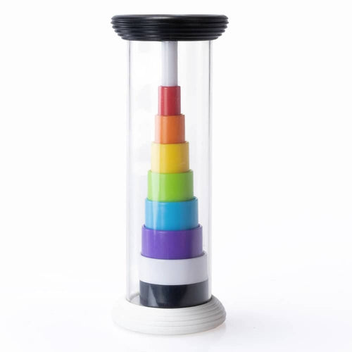 Regenbogen-Kontrast-Drehspielzeug – Flipty