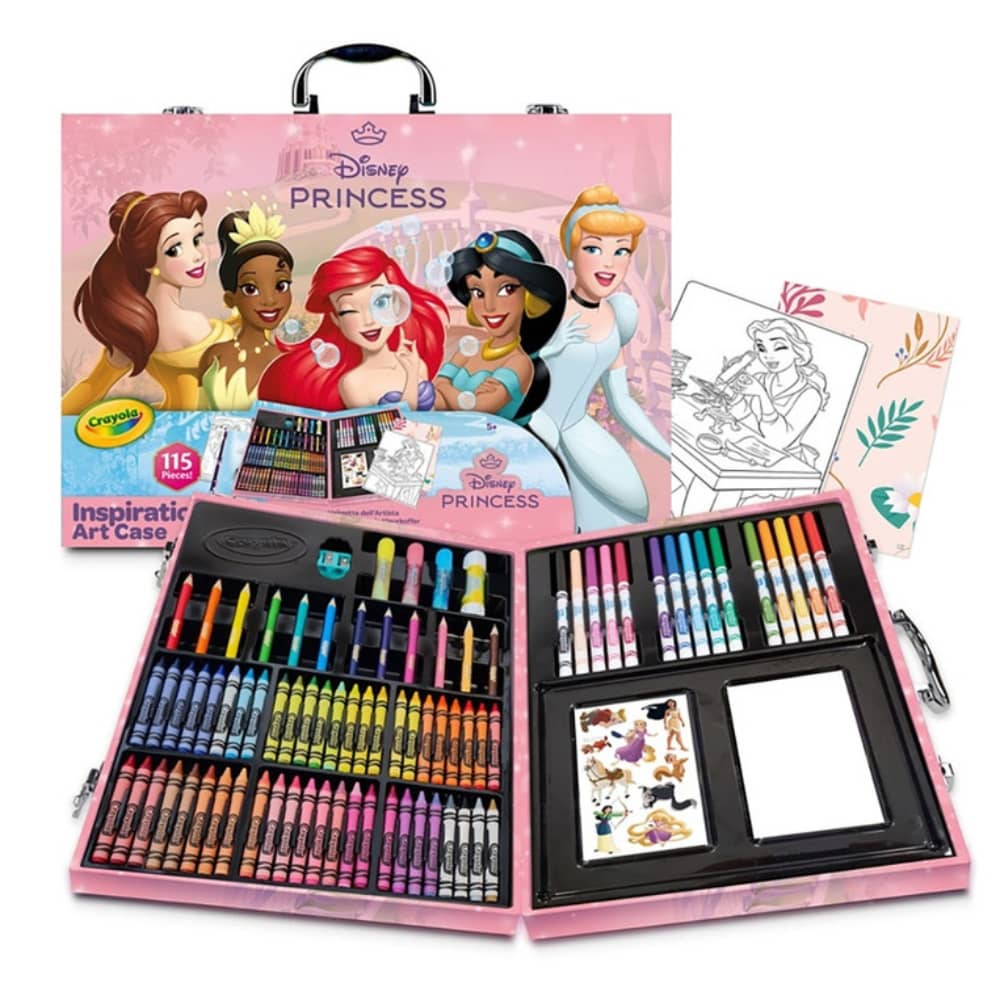 Künstler-Set im Koffer – 115 Teile: Disney-Prinzessinnen 5+
