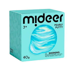 Verpackung der mideer Pearly Putty Blue Wave, 40 g