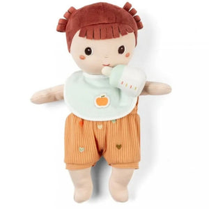 Babypuppe Ninon von Lilliputiens mit Lätzchen und Fläschchen