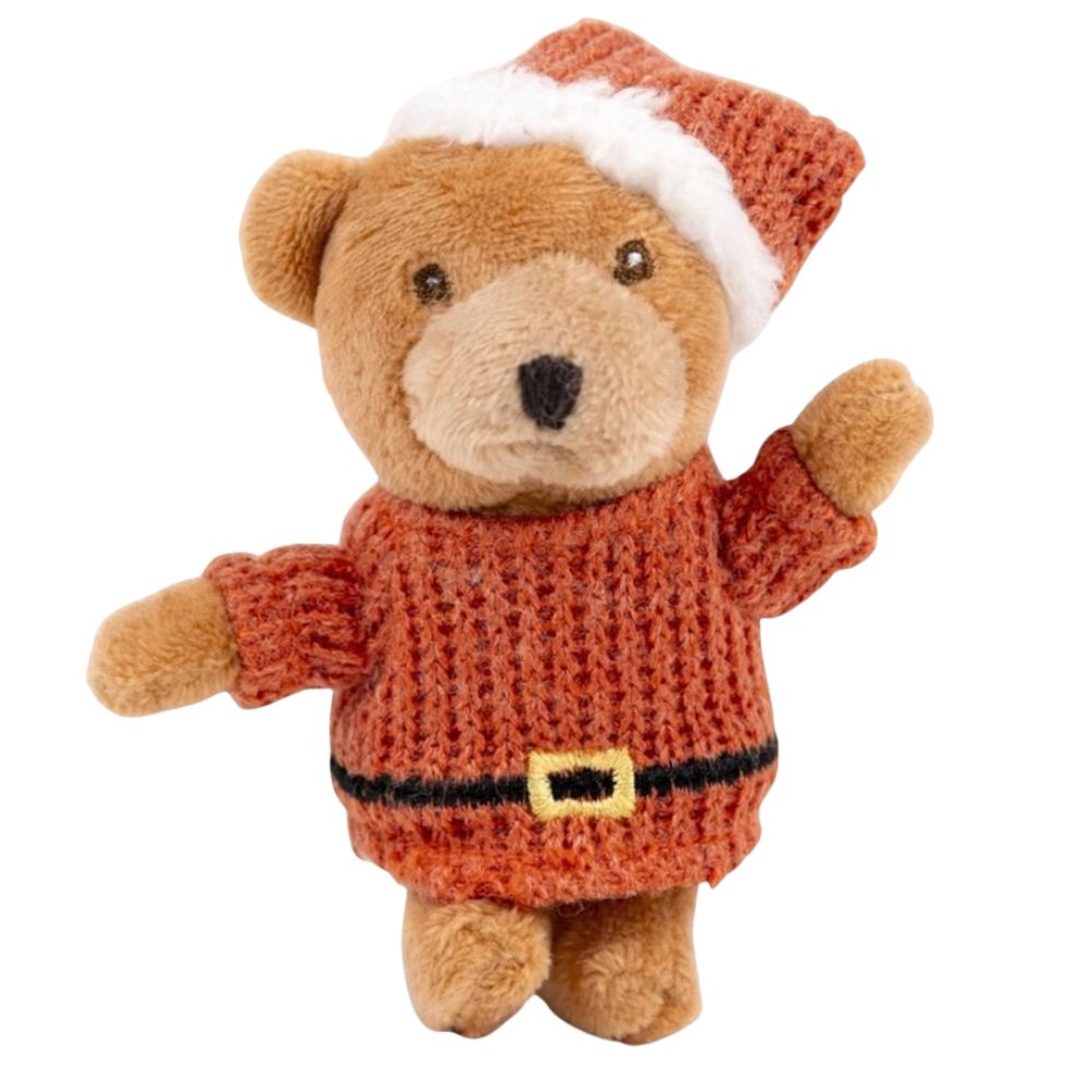 Egmont Toys Mini-Bär im Weihnachtsmann-Kostüm