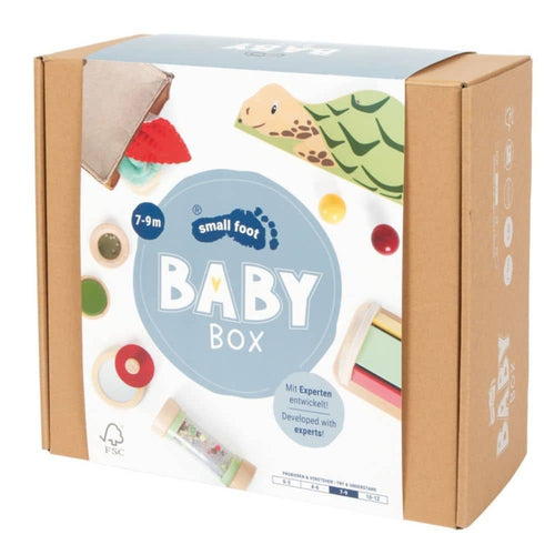 Small Foot Geschenkset Baby-Box - Ausprobieren und Verstehen, 6 Teile - Produktbild