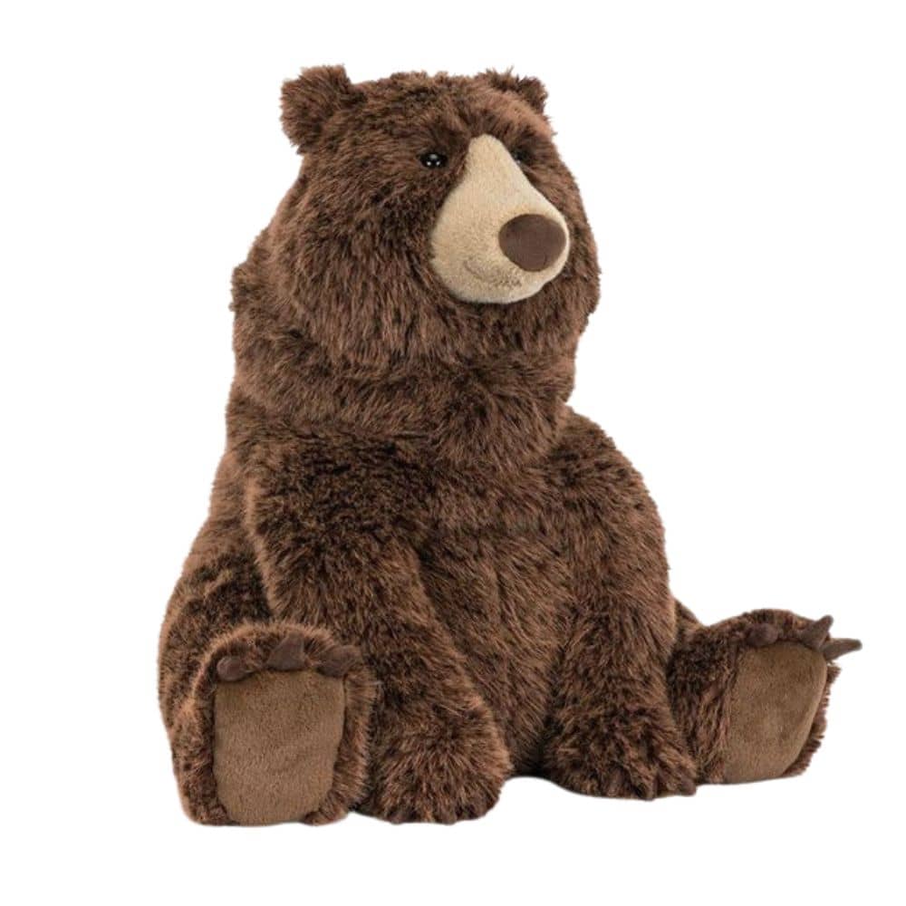 Jellycat Bizzlestomp Bear - brauner Plüschbär, 40 cm