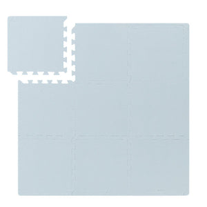 Puzzlematte Dusty Blue von That's Mine aus Schaumstoff, 100 × 100 cm