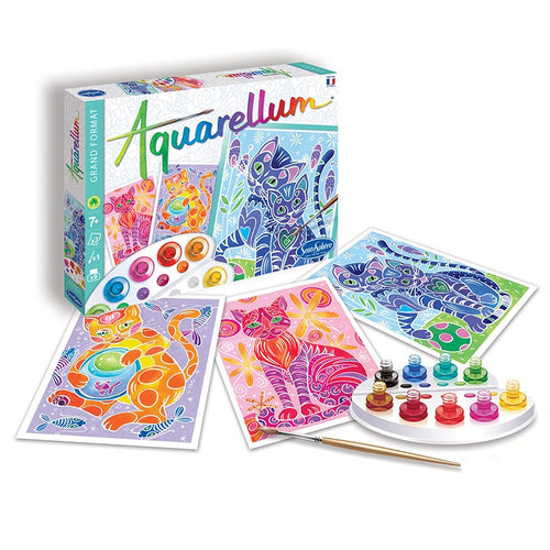 Aquarellum Malset – Katzen
