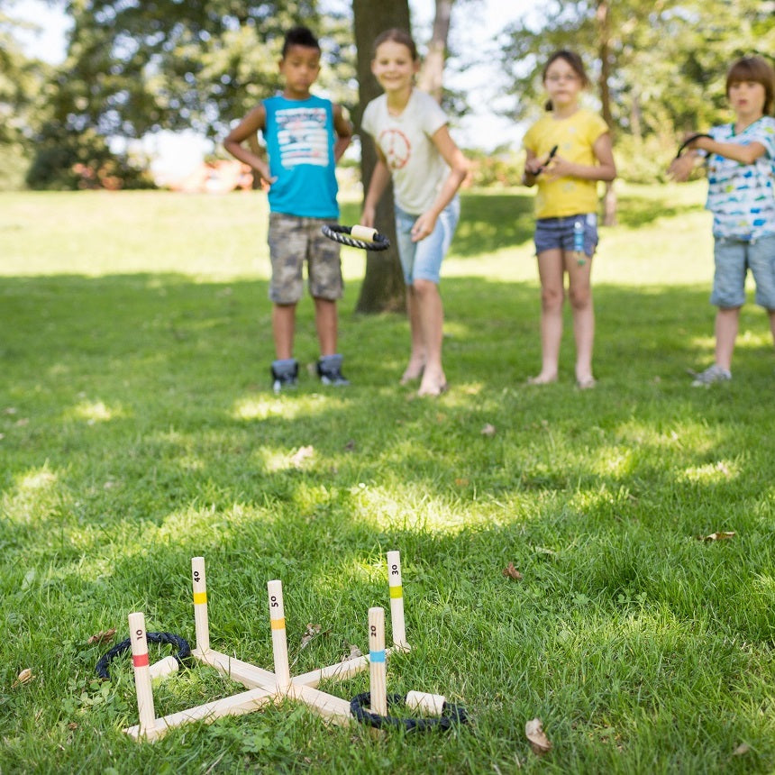 Geschicklichkeitsspiel – Ringwurfspiel - tablude.com