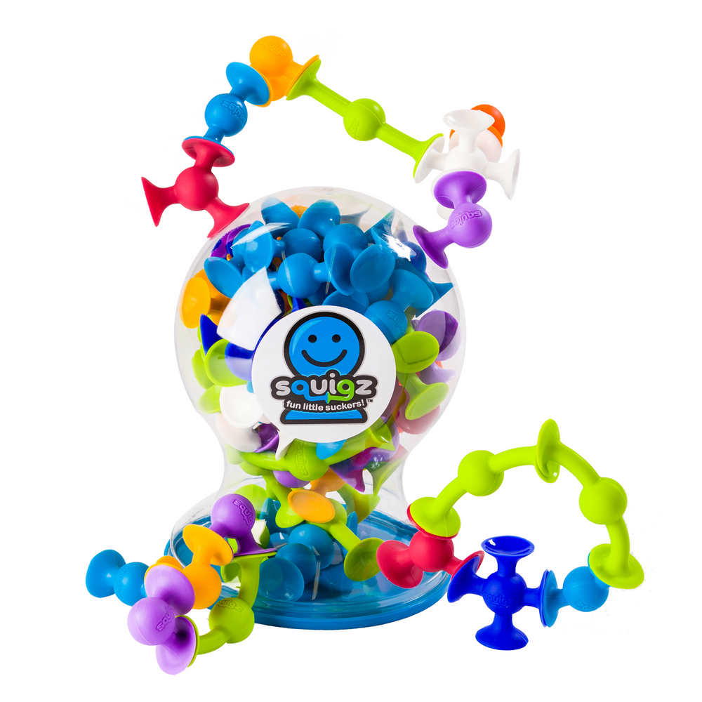 Saugnapf-Bausteine Squigz Delux 44 Teile - tablude.com