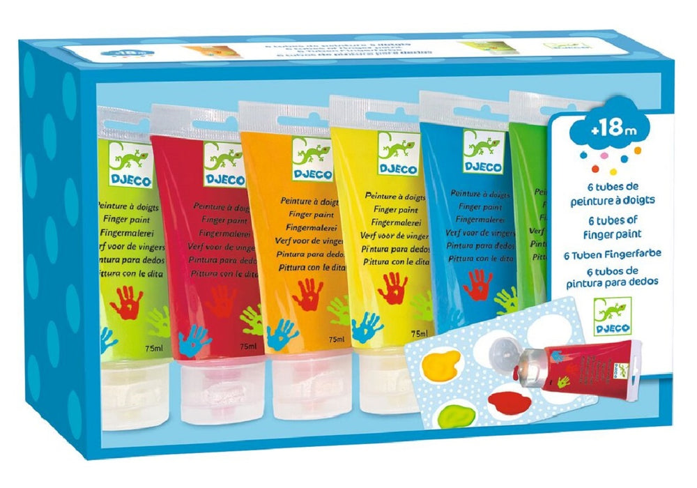 Fingerfarben  in Tuben - tablude.com