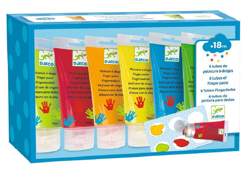 Fingerfarben  in Tuben - tablude.com