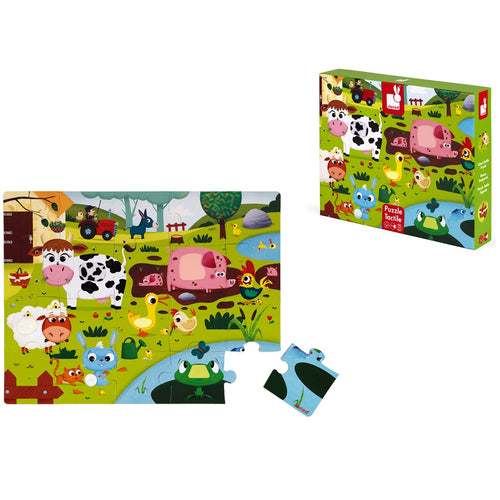 Sinnes-Puzzle – Bauernhof - tablude.com