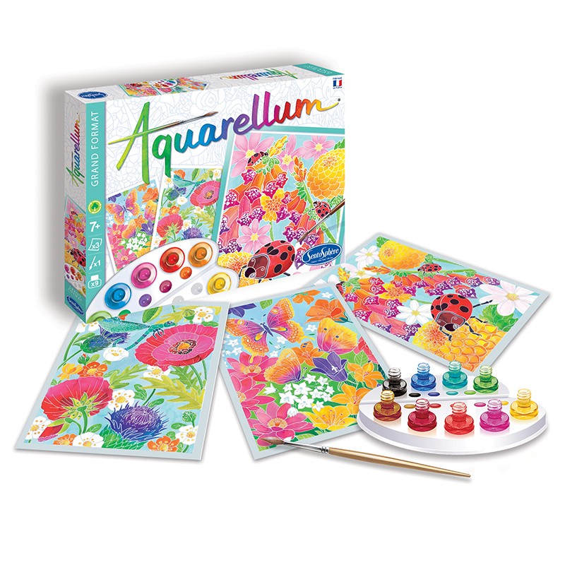 Aquarellum-Malset – Blumen