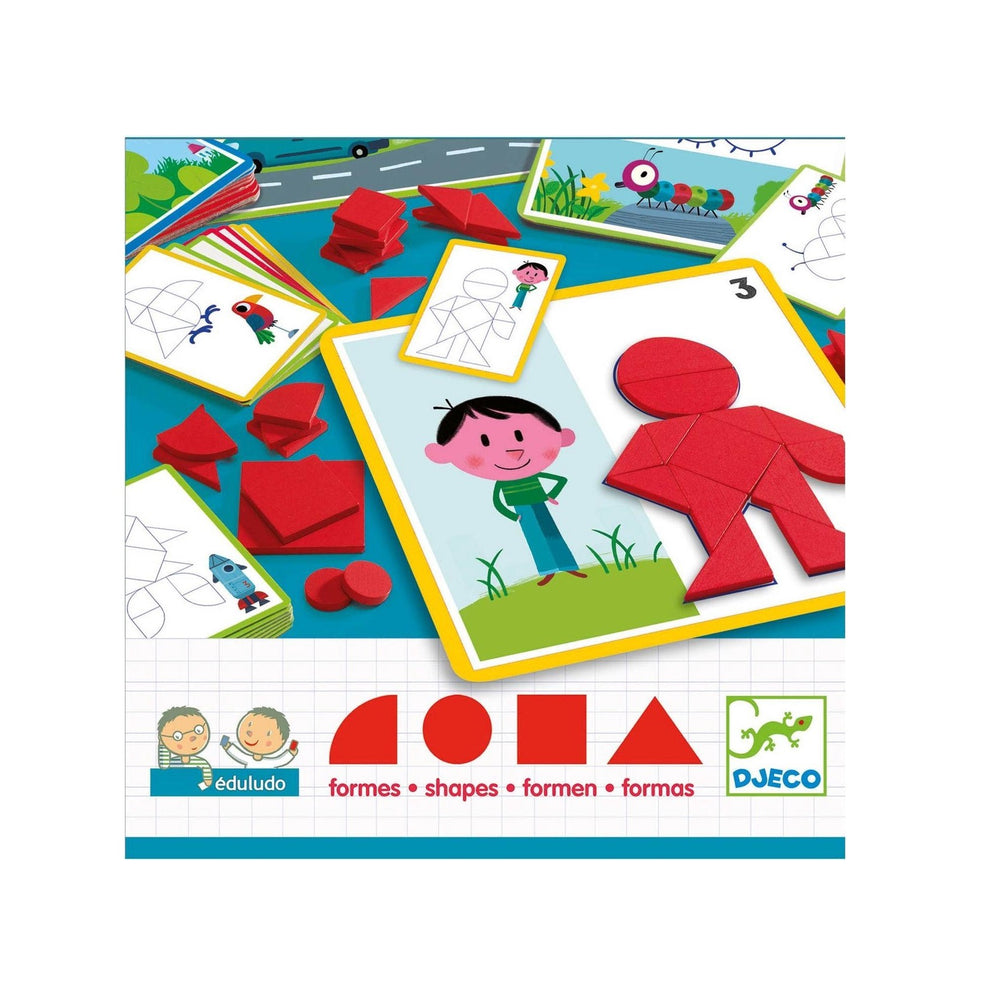 Eduludo-Puzzle  - Formen - tablude.com