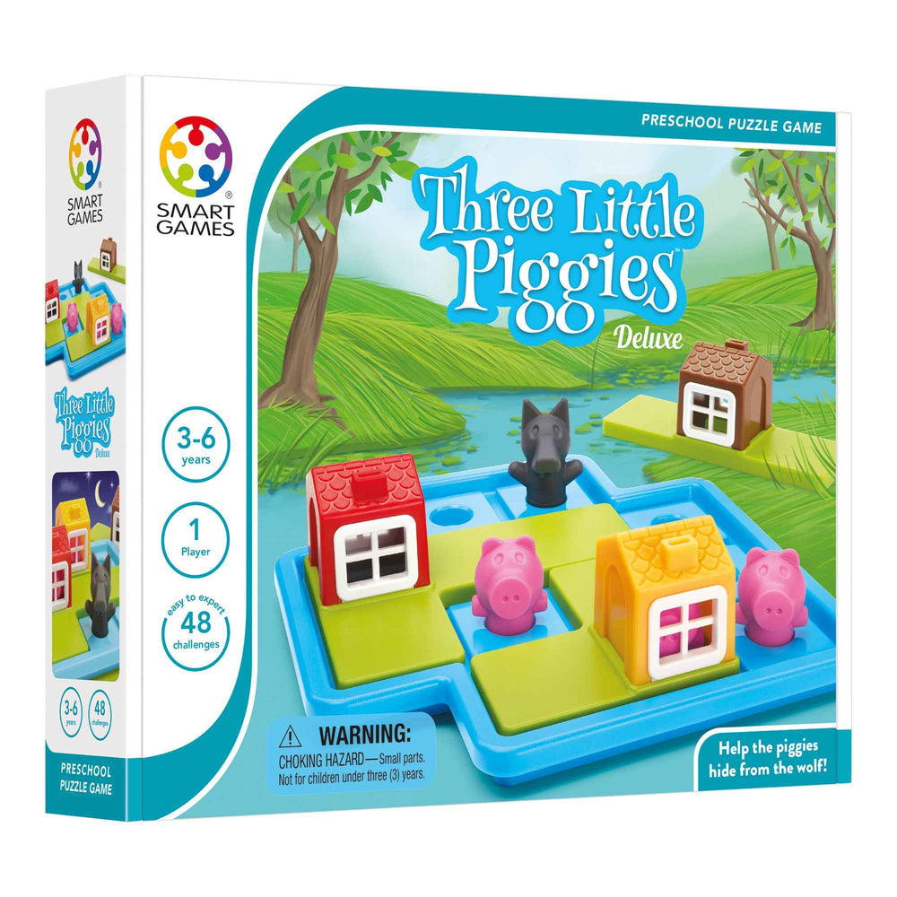 Gra logiczna Smart Games - Trzy małe świnki