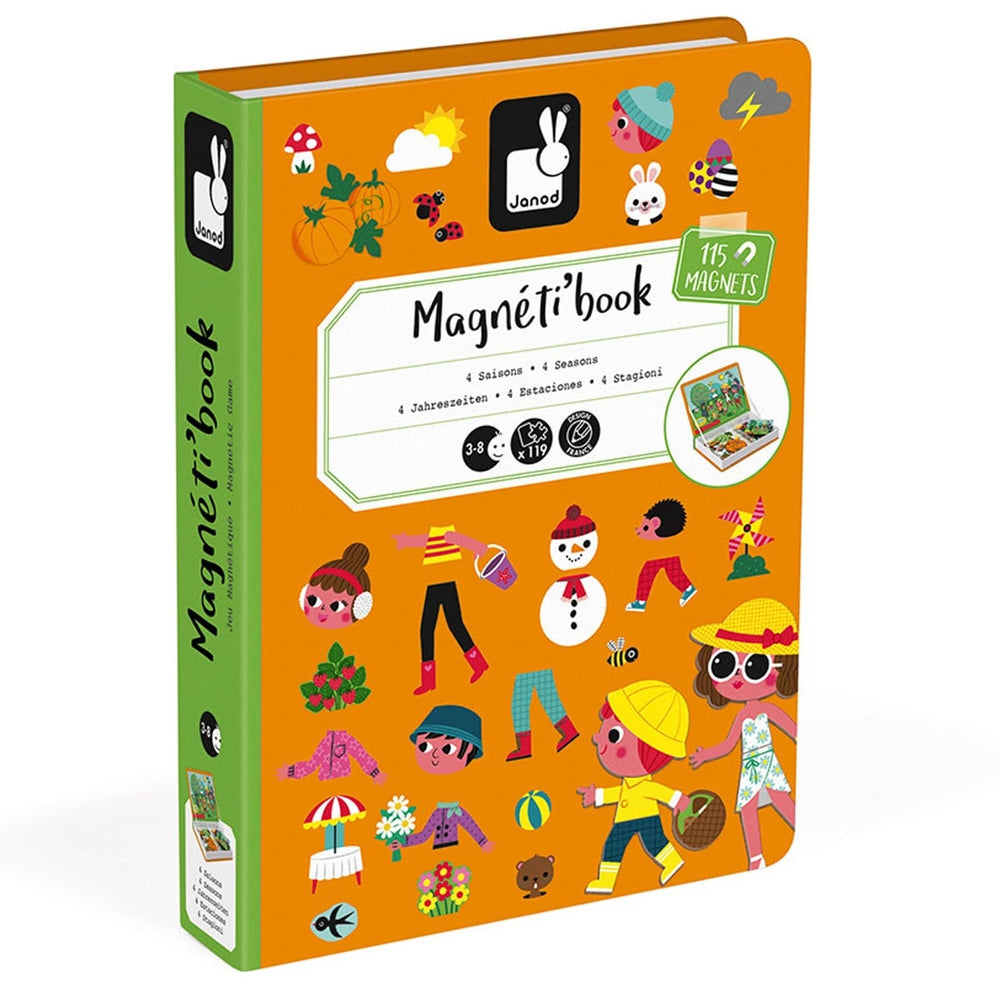 Magnetisches Puzzle Magnetibook – 4 Jahreszeiten - tablude.com