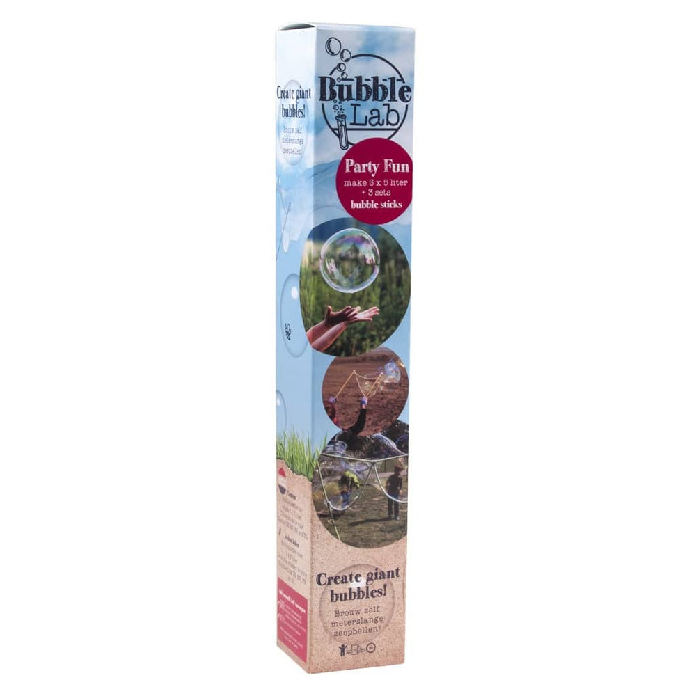 BubbleLab Riesenseifenblasen Set in Tube – Party-Set