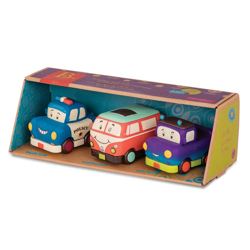Drei weiche Autos – Wheeeels Mini mit Bus - tablude.com