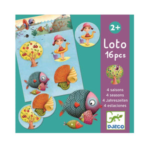 Lernspiel Lotto  – 4 Jahreszeiten - tablude.com